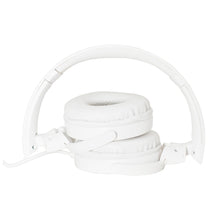 Load image into Gallery viewer, Magnavox MHP5026M-WH Stereo Headphones with Microphone in White
