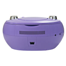 Load image into Gallery viewer, Magnavox MD6949-PL Portable CD Boombox with AM/FM Radio and Bluetooth in Purple
