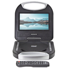 Load image into Gallery viewer, Magnavox MTFT750-BK Portable 7 inch DVD/CD Player with Remote in Black
