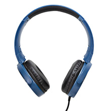 Load image into Gallery viewer, Magnavox MHP5026M-BL Stereo Headphones with Microphone in Blue

