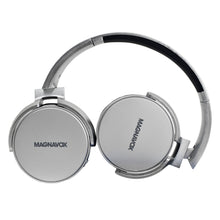 Load image into Gallery viewer, Magnavox MBH542-SG Bluetooth Wireless Foldable Stereo Headphones in Space Grey
