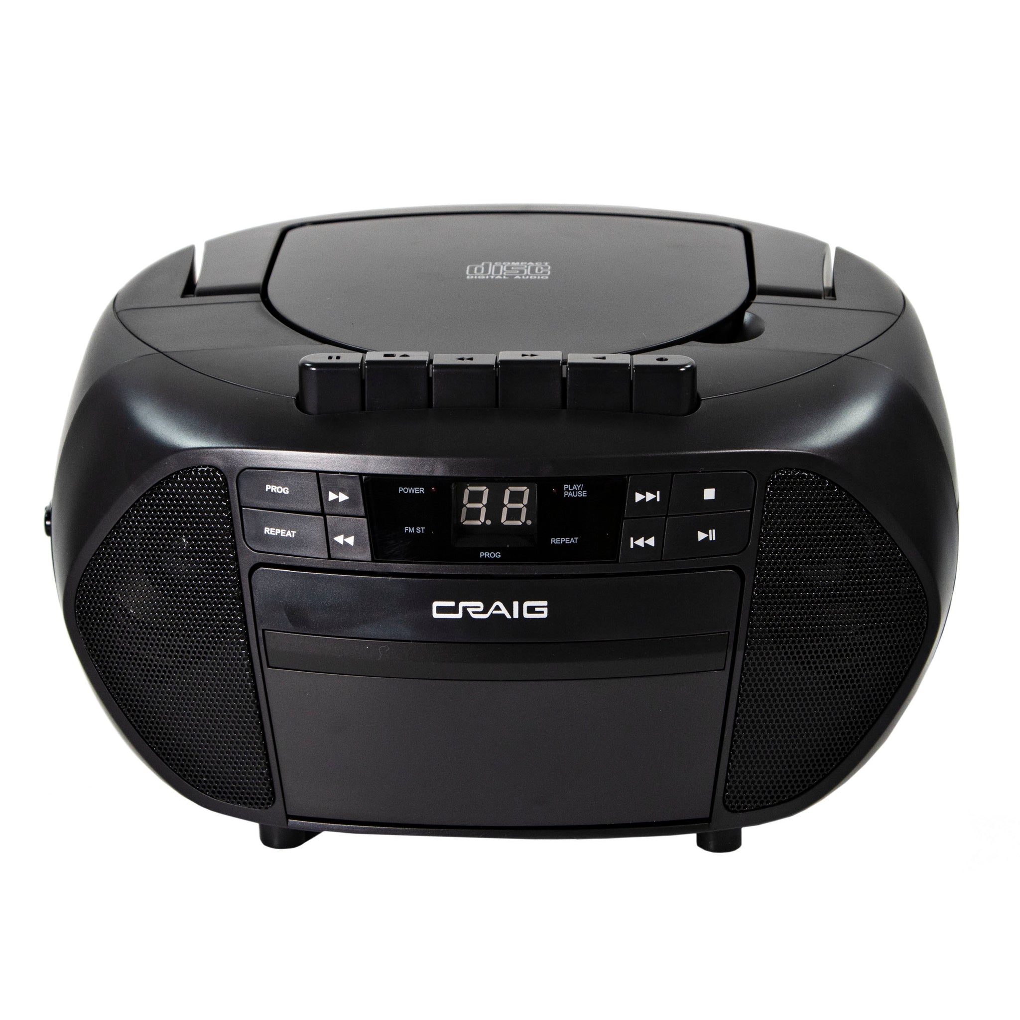 Craig CD6951-SL Portable Top-Loading CD Boombox with AM/FM Stereo Radi –  Craig Electronics