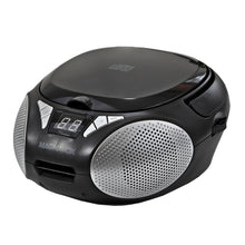 Load image into Gallery viewer, Magnavox MD6924 Portable Top Loading CD Boombox with AM/FM Stereo Radio in Black
