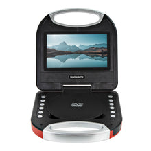 Load image into Gallery viewer, Magnavox MTFT750-RD Portable 7 inch DVD/CD Player with Remote in Red
