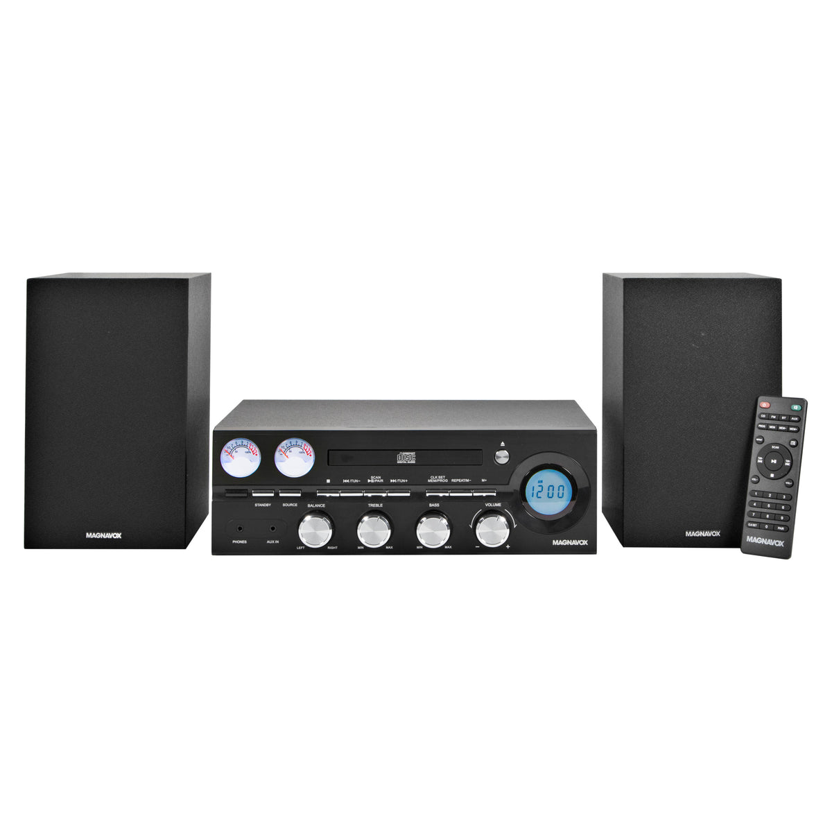 Magnavox MM451 CD Shelf System with FM Radio, Bluetooth and Remote in ...