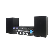 Load image into Gallery viewer, Magnavox MM451 CD Shelf System with FM Radio, Bluetooth and Remote in Black
